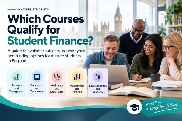 Which Courses Qualify for Student Finance in England? A Guide for Mature Students